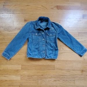 Gap girls denim light weight jacket size large
